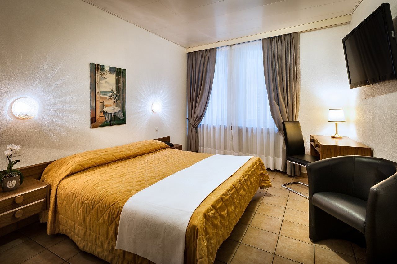 לוקרנו Hotel Dell'Angelo מראה חיצוני תמונה